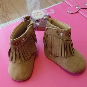 Baby Girl Moccasins